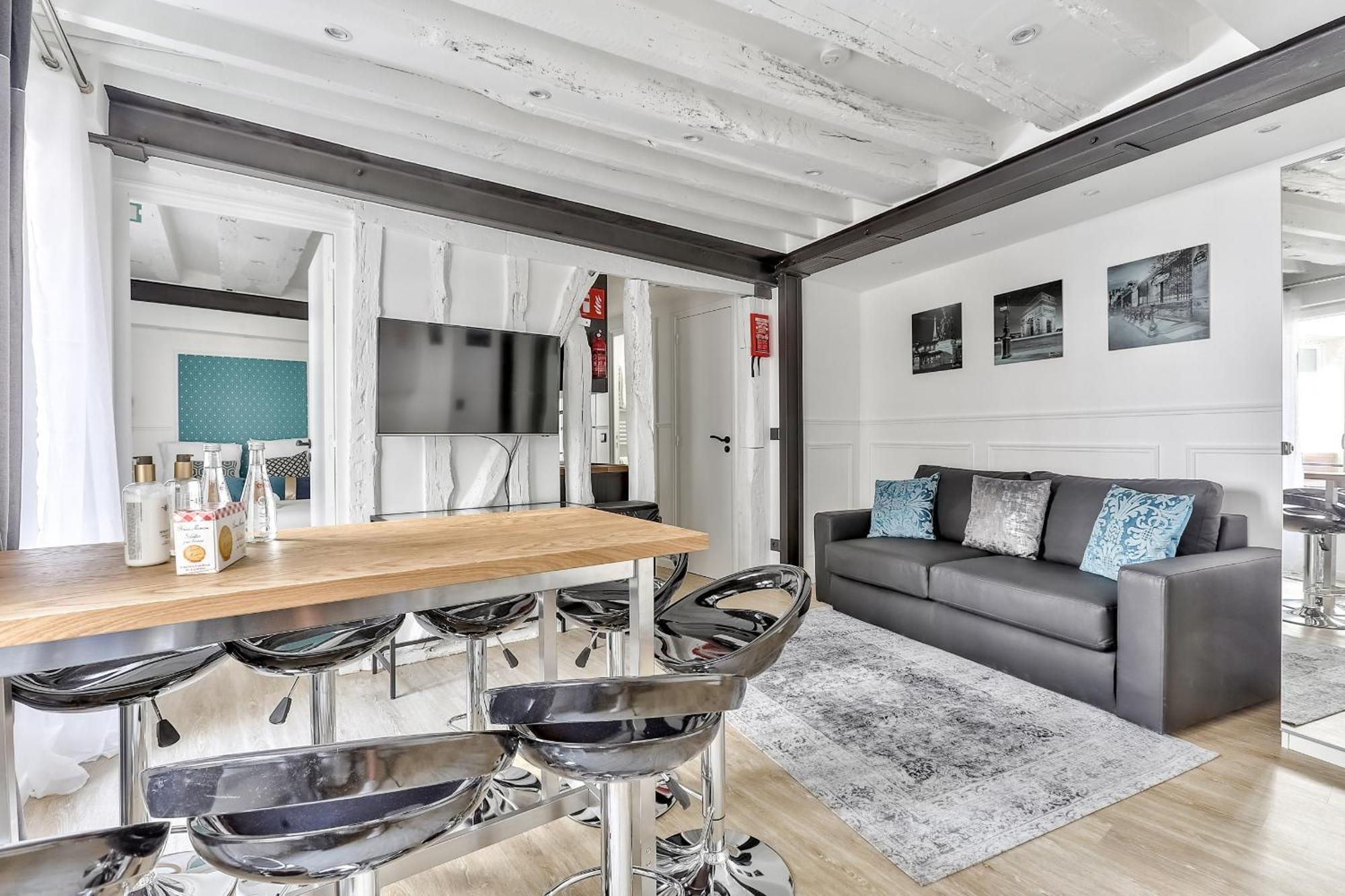 93 - Luxury Flat In Le Marais Leilighet Paris Eksteriør bilde