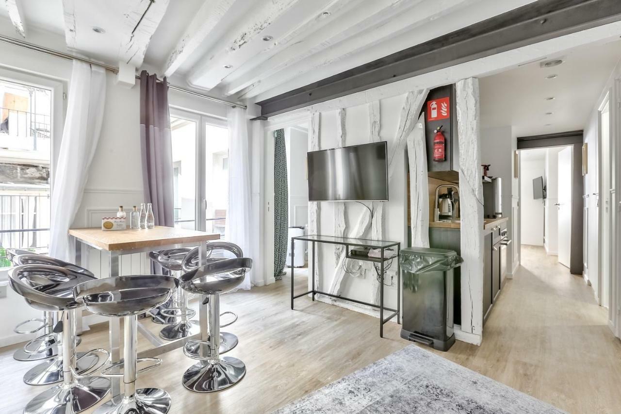 93 - Luxury Flat In Le Marais Leilighet Paris Eksteriør bilde